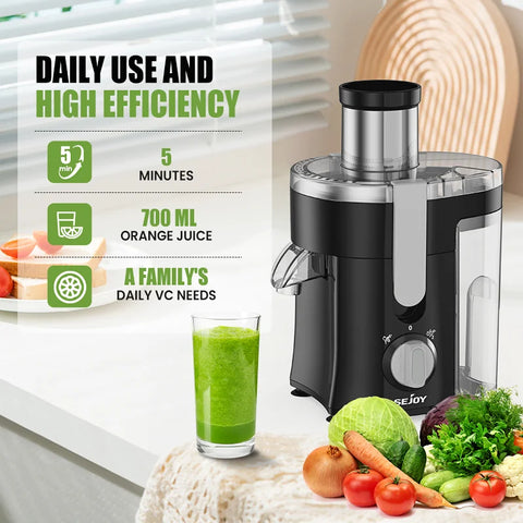 High Power Centrifugal Juicer Extractor