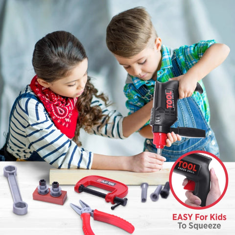 Kids Electric Toy Drill Tool Set