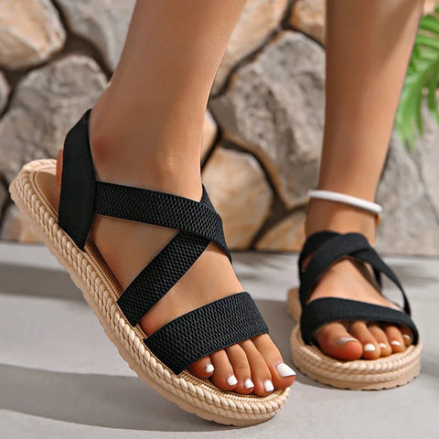 Trendy Womens Flat Beach Sandals