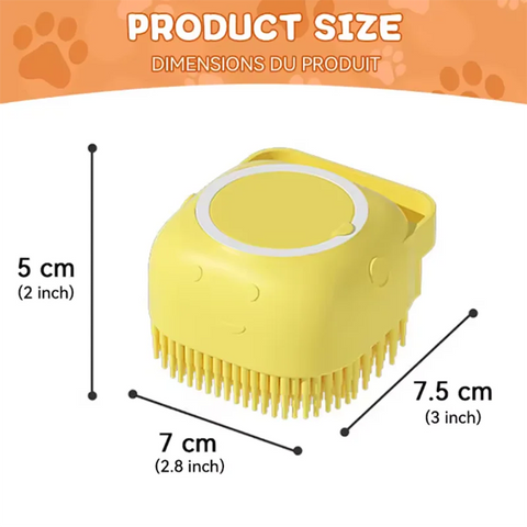 Safe Pet Grooming Silicone Brush