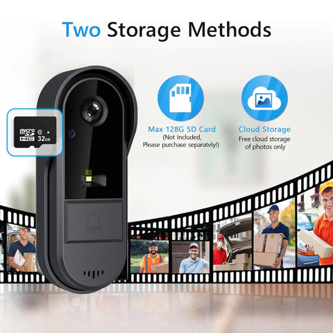 Waterproof WiFi Doorbell Camera