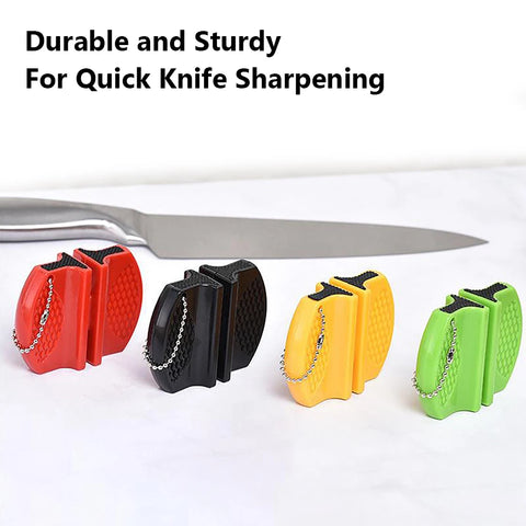 Dual-Sided Pocket Knife Sharpener