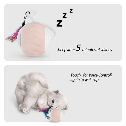 Touch Control Interactive Cat Toy