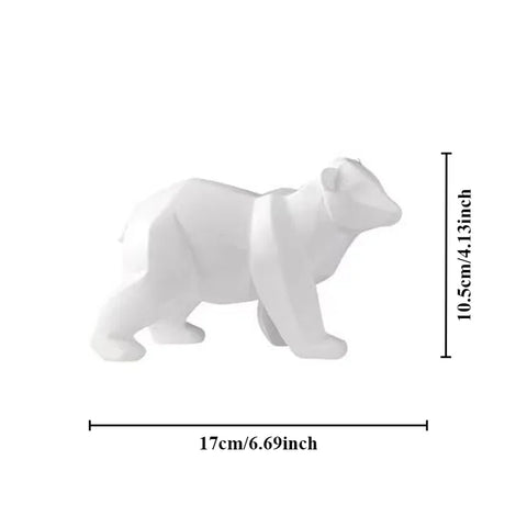 Wine Cabinet Polar Bear Craft Artwork
