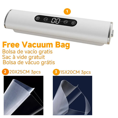Plastic Bag Vacuum Sealer for Kitchen