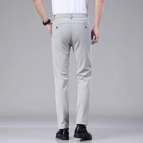 Ultra-Thin Ice Silk Men’s Trousers