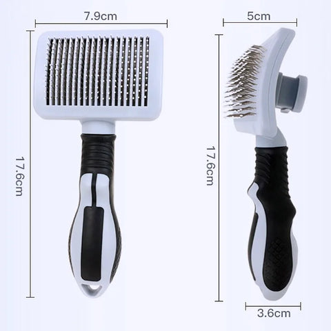 Dog Massage Comb Self Cleaning