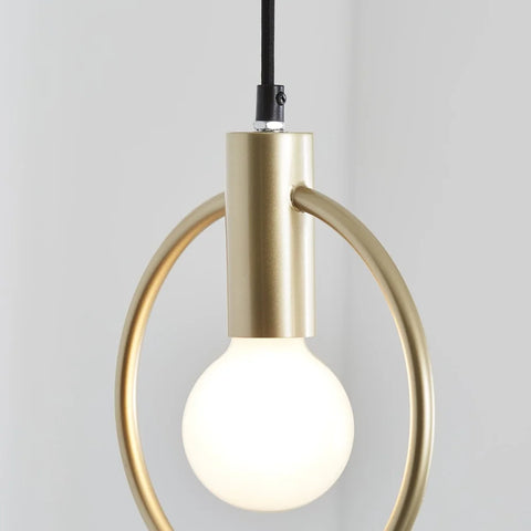 Modern Brass Pendant Ceiling Light