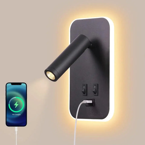 Rotatable Wall Mounted Reading Light