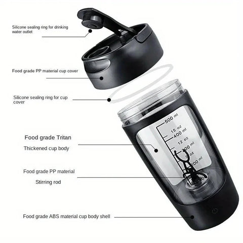 Rechargeable Coffee Milk Mixer Cup