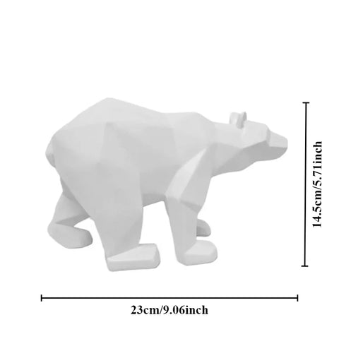 Wine Cabinet Polar Bear Craft Artwork