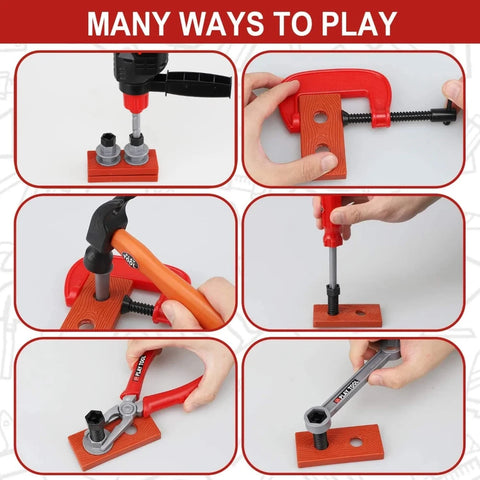 Kids Electric Toy Drill Tool Set
