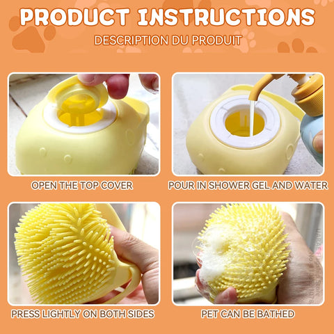 Cat and Dog Shower Grooming Tool