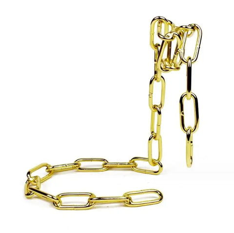 Tabletop Iron Chain Wine Display