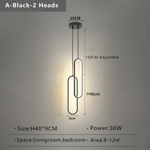 Stylish LED Pendant Light Fixture