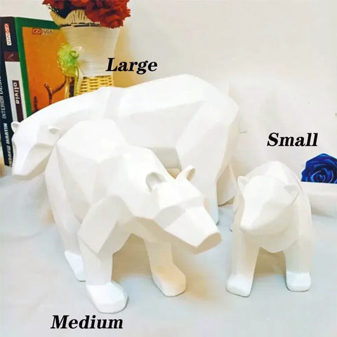 Wine Cabinet Polar Bear Craft Artwork
