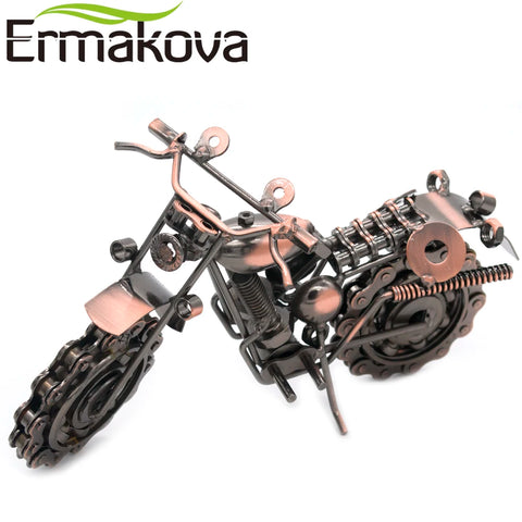 Vintage Metal Motorcycle Model