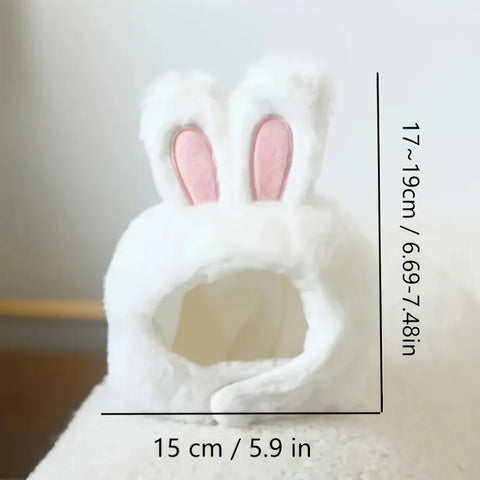 Bunny Ears Cat Hat Pet Costume