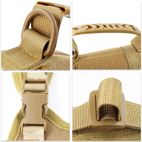 Military Style Dog Training Harness