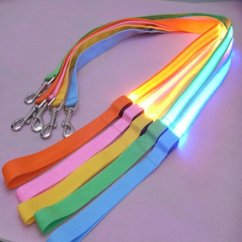 Luminous Flashing Dog Rope Lead
