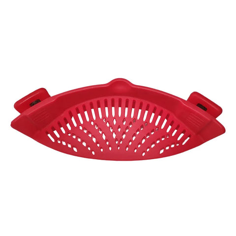 Kitchen Pot Drainer Silicone Clip Filter