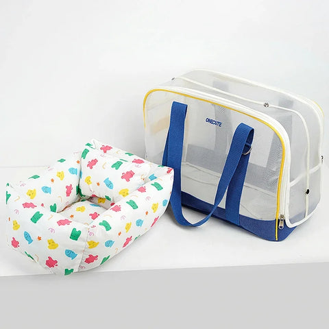 Outdoor Pet Carrier and Bed Combo