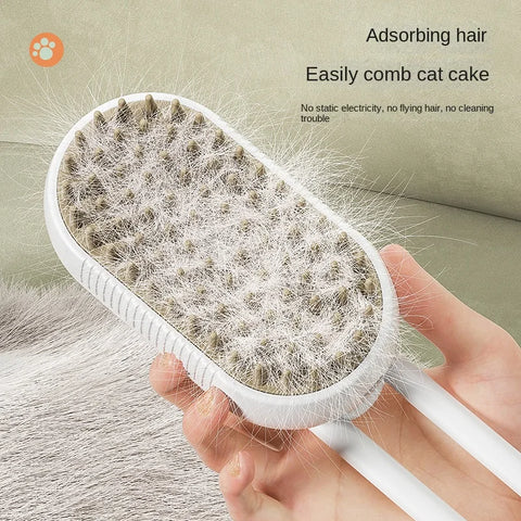 Cat Dog Grooming Comb with Spray