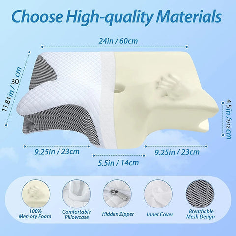 Neck Pain Relief Contour Pillow