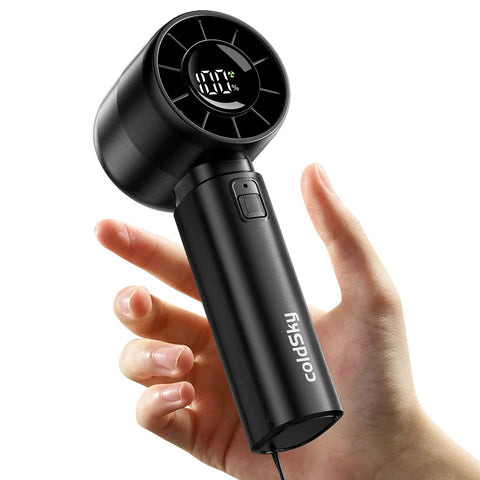 Portable Fan with Digital Display