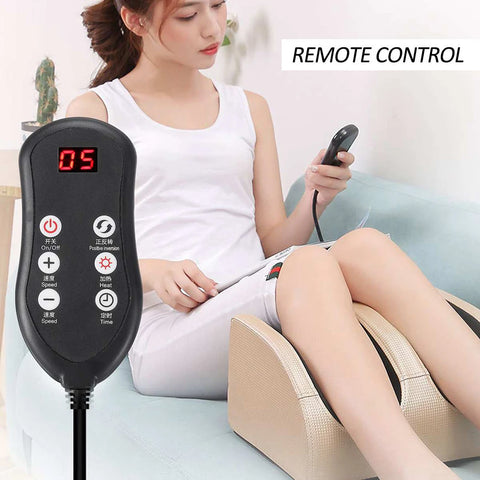 Electric Foot Massager with Heat Therapy