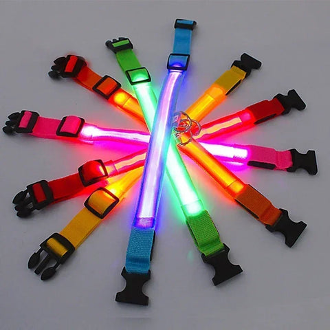 Rechargeable Flashing Pet Collar