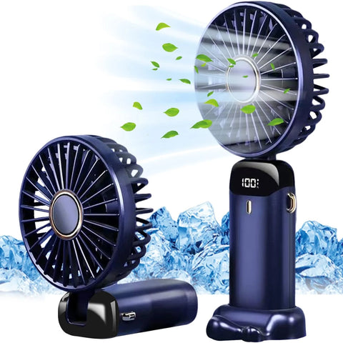 Portable Handheld Fan with Base