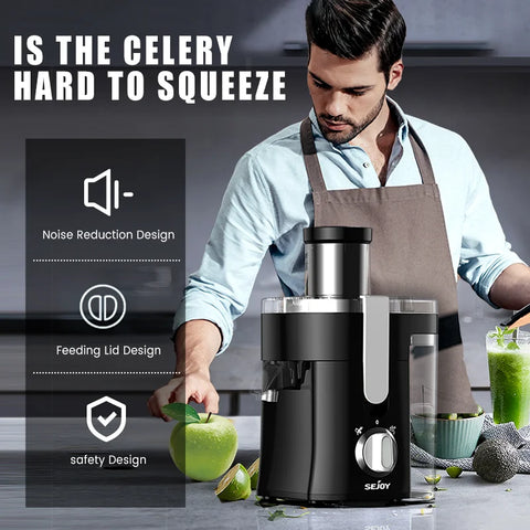 High Power Centrifugal Juicer Extractor