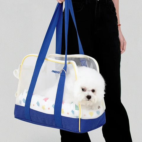 Outdoor Pet Carrier and Bed Combo