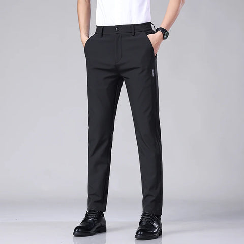 Ultra-Thin Ice Silk Men’s Trousers