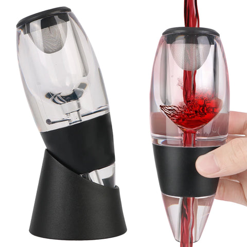 Wine Pourer with Base and Filter