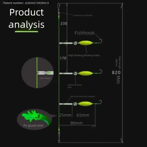 Anti Bottom Carp Hook Rig