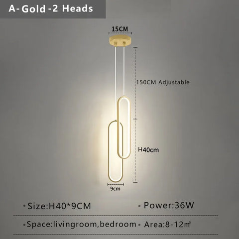 Stylish LED Pendant Light Fixture