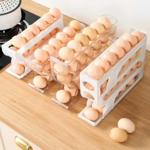 Kitchen Egg Holder Large Capacity