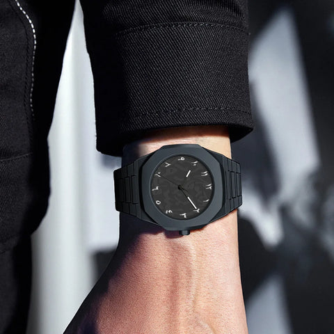 Classic Stainless Steel Sports Watch