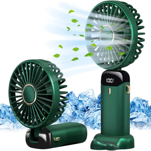 Portable Handheld Fan with Base