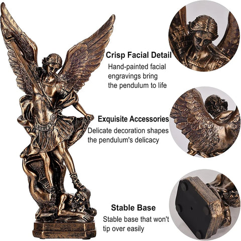 St Michael Archangel Resin Statue