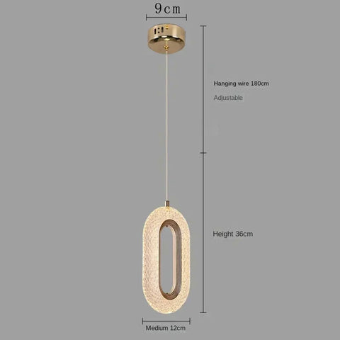 Modern Hanging Bedroom Light