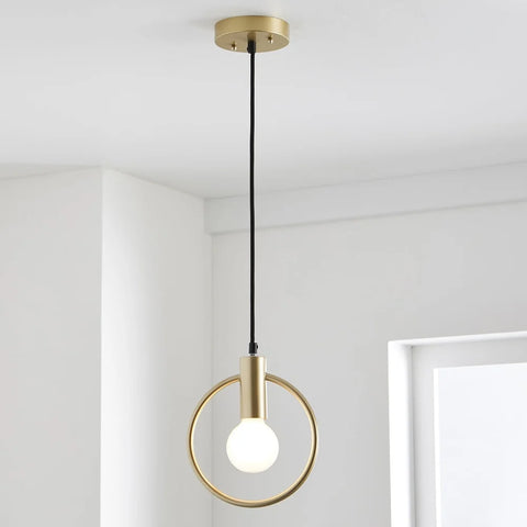 Modern Brass Pendant Ceiling Light