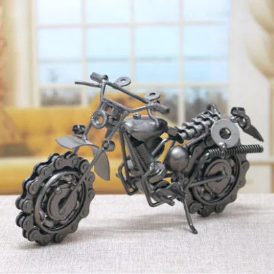 Vintage Metal Motorcycle Model