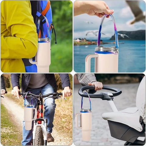 Silicone Water Bottle Handle Strap