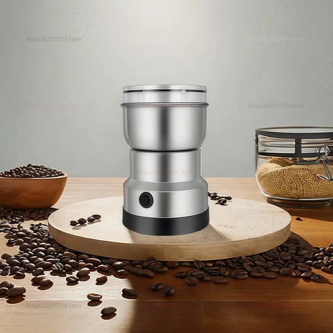 Compact Electric Grain Mill for Kitchen