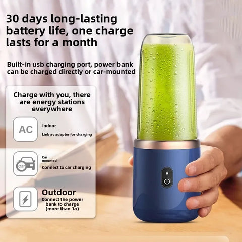 Mini Electric Fruit Blender Bottle