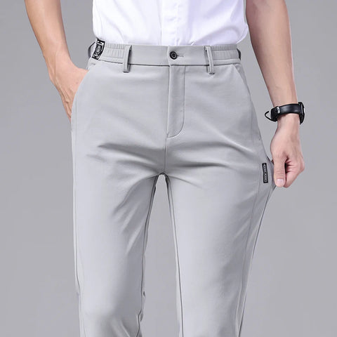 Ultra-Thin Ice Silk Men’s Trousers