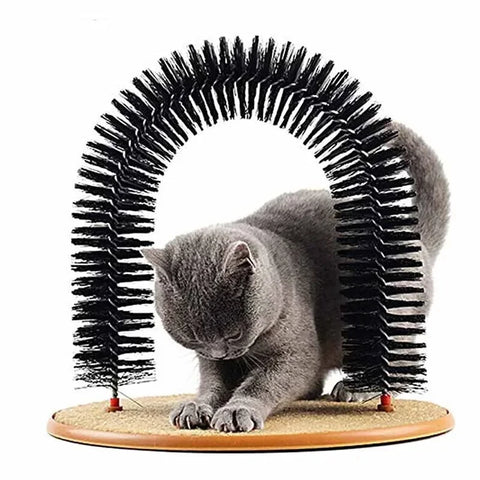 Cat Arch Self Grooming Brush with Pad